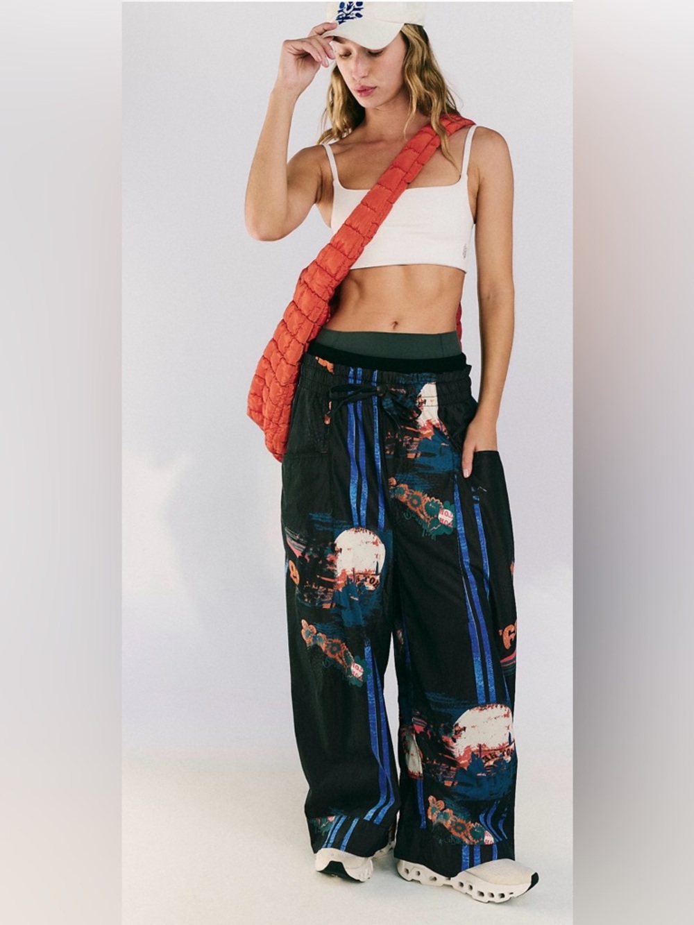 Free People Printed Fresh Start Pants 🔥 Size M Wore 1x